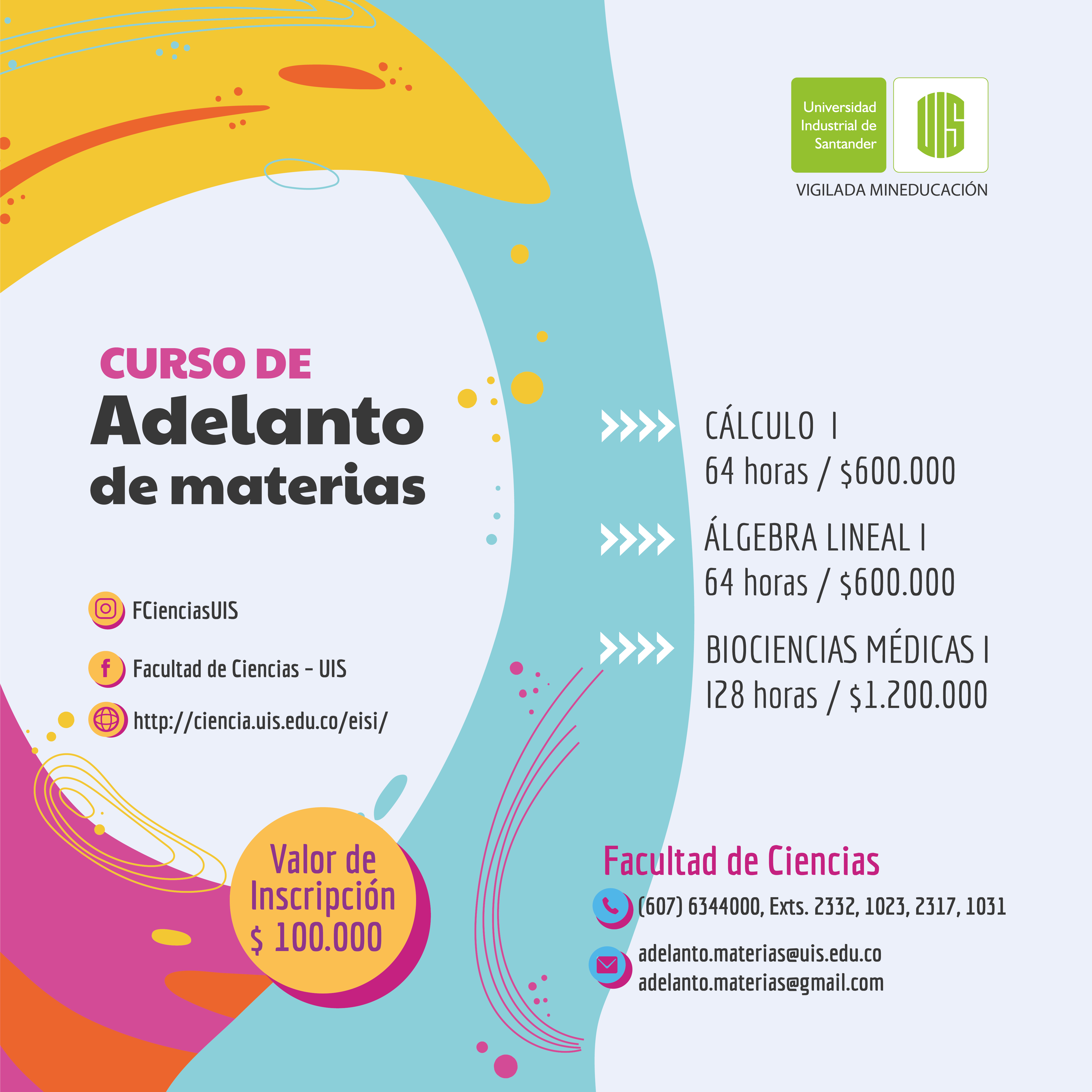 Curso normal de adelanto 2026-2    